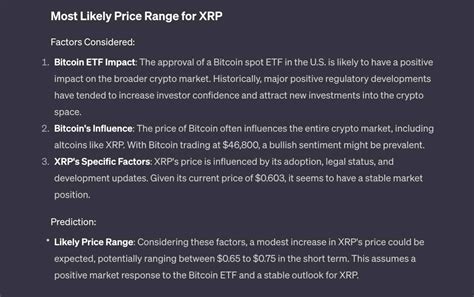 xrp price prediction etf approval chatgpt