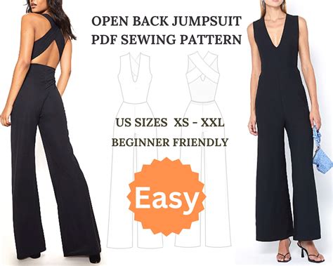 Xs Jumpsuit Sewing Pattern