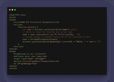 xss script tag example