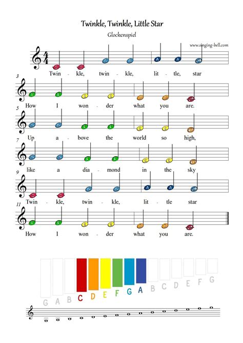 Xylophone Music Notes