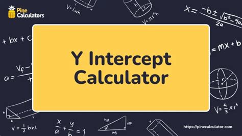 y intercept calculator 1