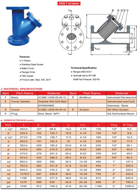 Y Type Strainer Hsn Code