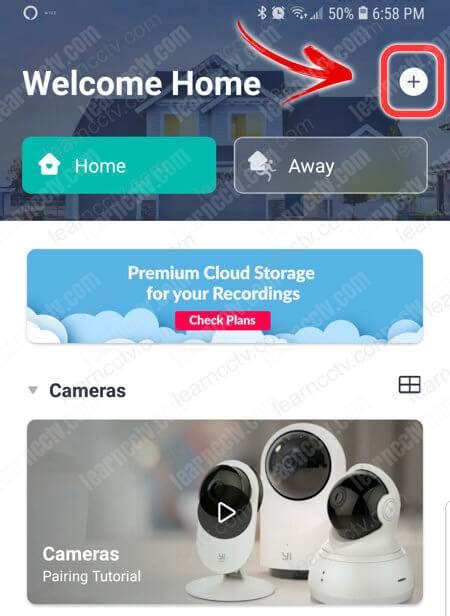 Y1 Home Camera Setup