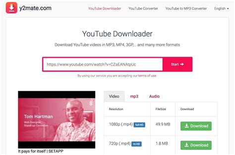 y2mate youtube downloader free online mp4