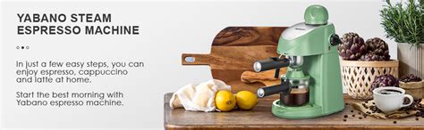 Yabano Espresso Machine Directions