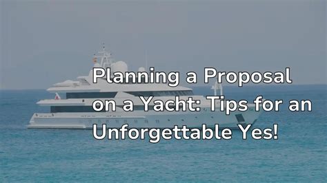 yacht tips