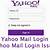 yahoo mail sign in page emails