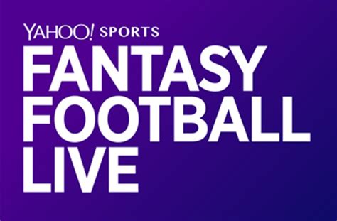 yahoo fantasy football live stream