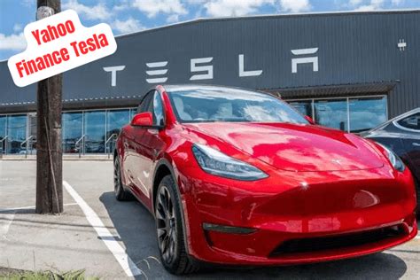 yahoo finance about tesla