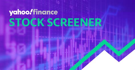 yahoo finance business stock screener