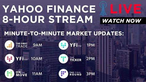 yahoo finance live stream