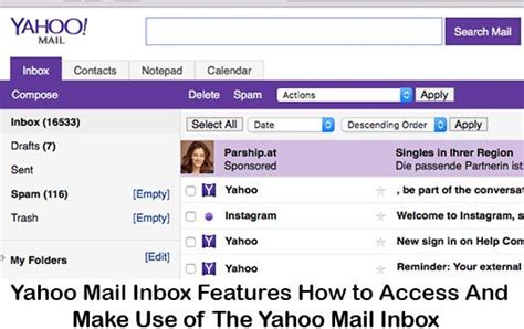 yahoo mail show all inbox sync