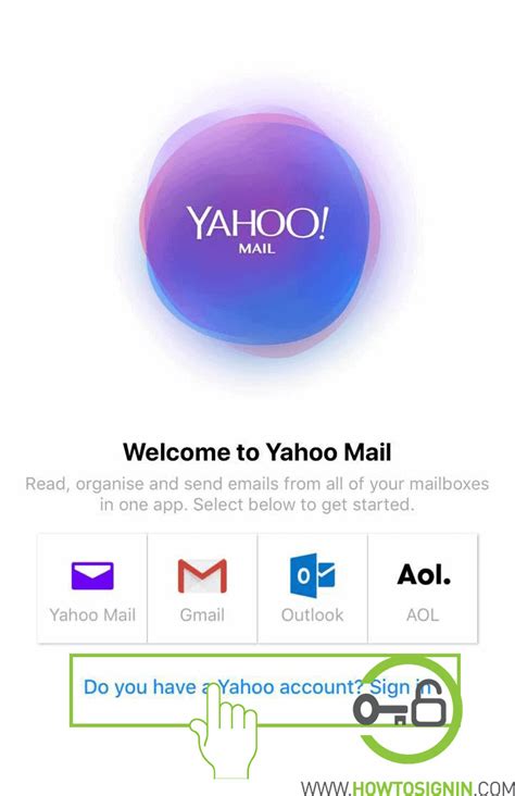 yahoo mail sign in mail app