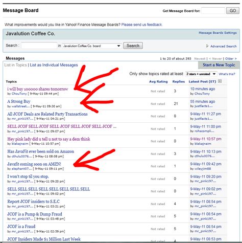 yahoo message board images