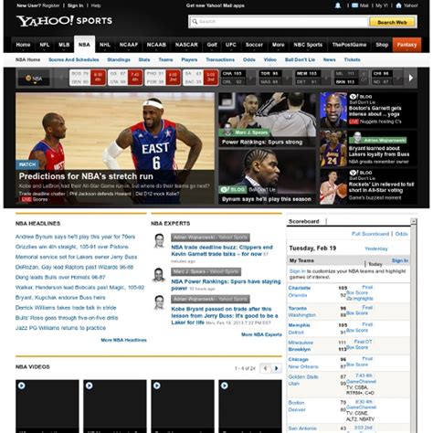 yahoo sports news finance