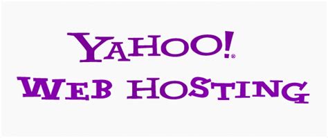 Yahoo Web Host >