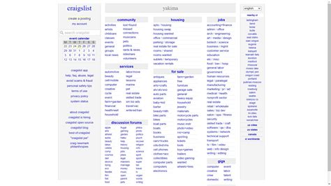 yakima craigslist