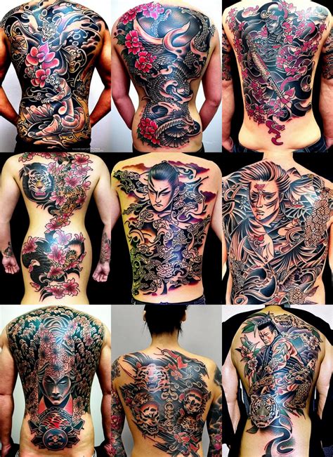 Yakuza Irezumi tatuaje tatuaje Imágenes antonino3 Imágenes