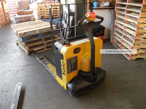Yale Electric Pallet Jack Codes