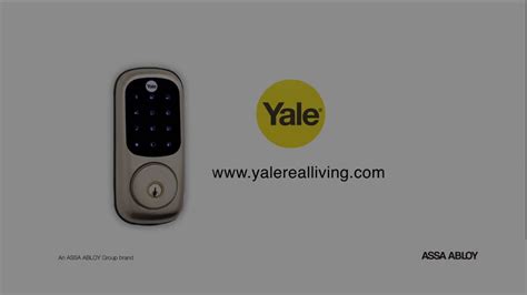 Yale Electronic Deadbolt Programming