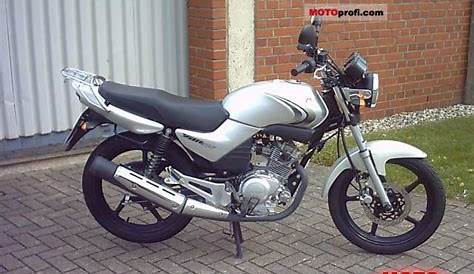 Yamaha YBR 125 model 2007 dane techniczne