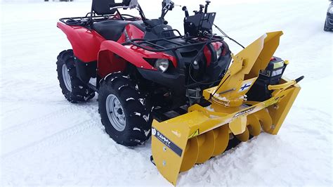 Yamaha Atv Snowblower