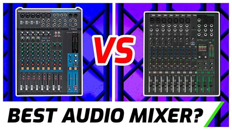 Yamaha Mixer Comparison