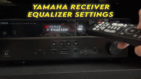 Yamaha Receiver Dynamic Range Setting