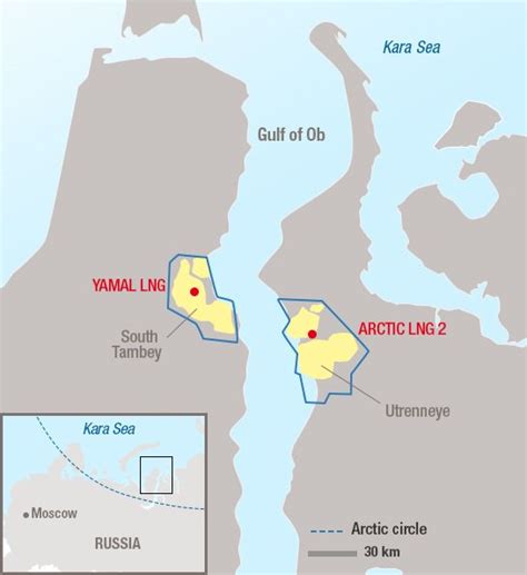 yamal lng map