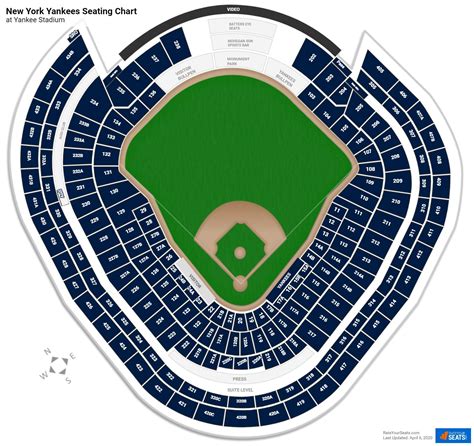 yankee stadium interactive seating chart