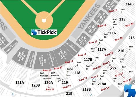 yankee stadium seating chart 2022