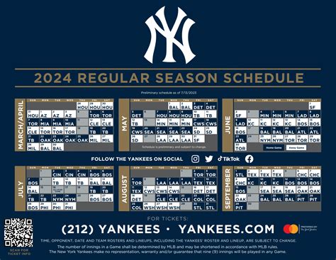 yankees 2024 promotional schedule