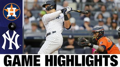 yankees astros game highlights