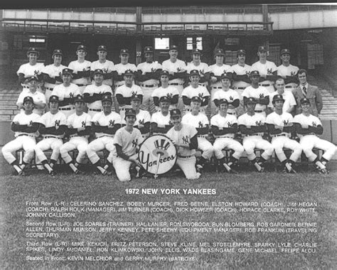 yankees roster 1972