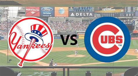 yankees vs cubs 2023