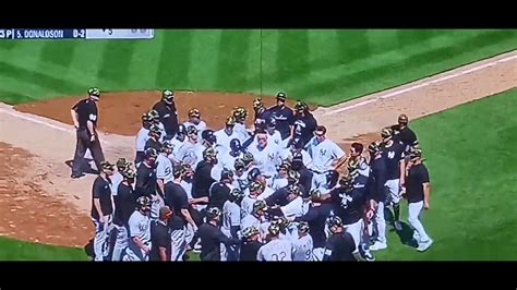 yankees white sox brawl video