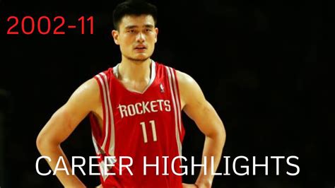 yao ming career highlights