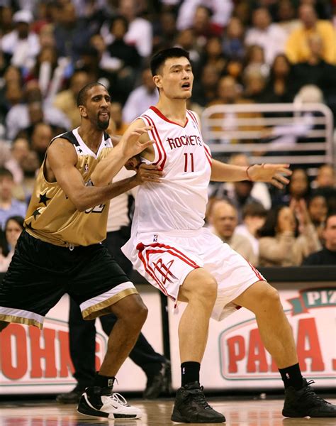 yao ming rookie weight