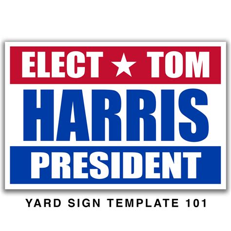 yard campaign signs examples