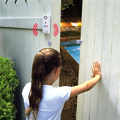 yard guard alarm by pool smart