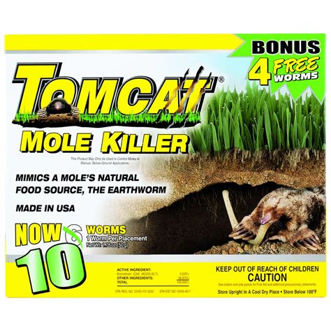 yard mole extermination products