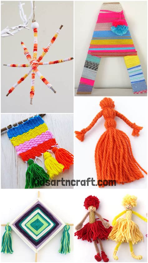 Yarn Art Ideas For Kids