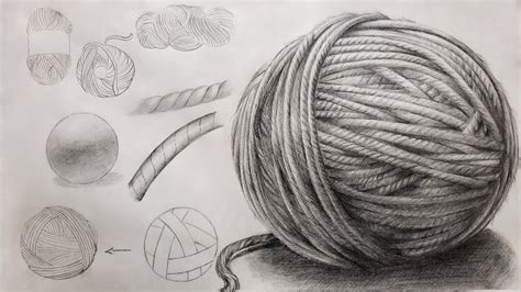 Yarn Ball Sketch