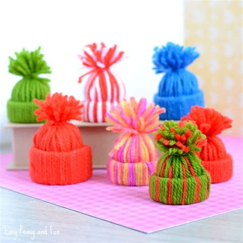 Yarn Hat Decorations