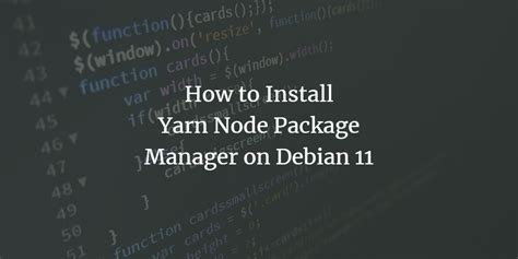 Yarn Install With Specific Node Version