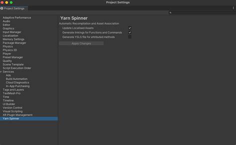 Yarn Spinner Commands