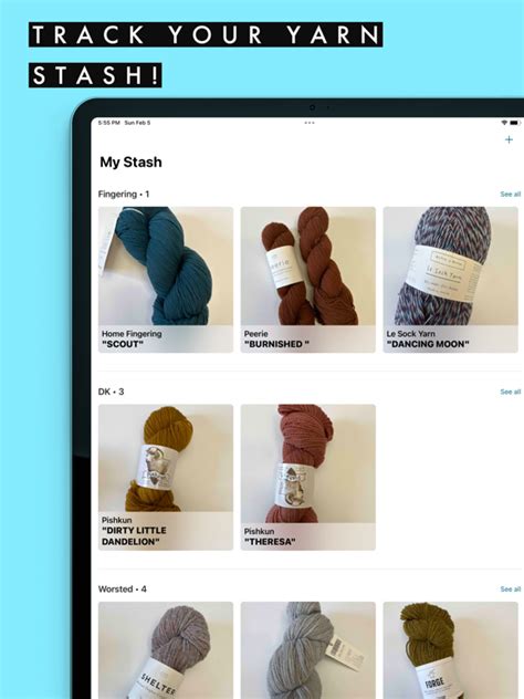 Yarn Tracker App