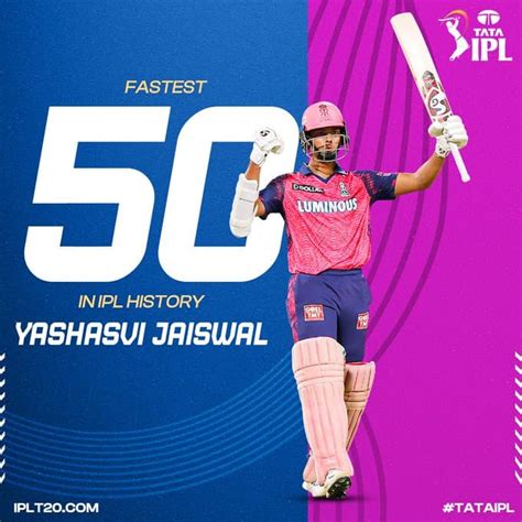 yashasvi jaiswal fastest fifty