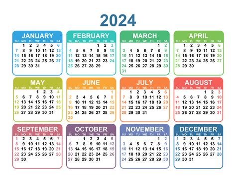 Year Calendar 2024 And 2024