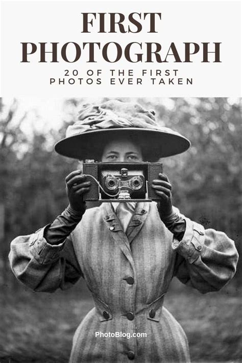 year of the first photograph